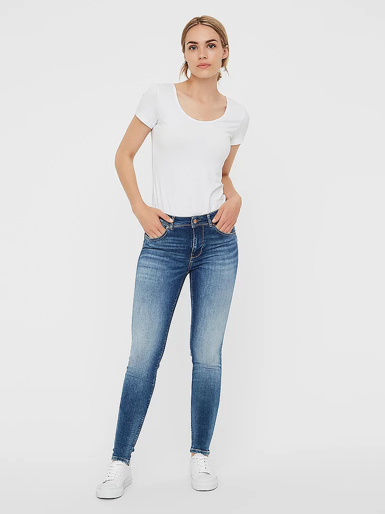 VERO MODA Jeans VMLUX Slim Fit blau   XS/L30 damen 5